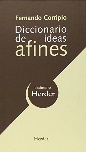 Diccionario de ideas afines (Diccionarios Herder)